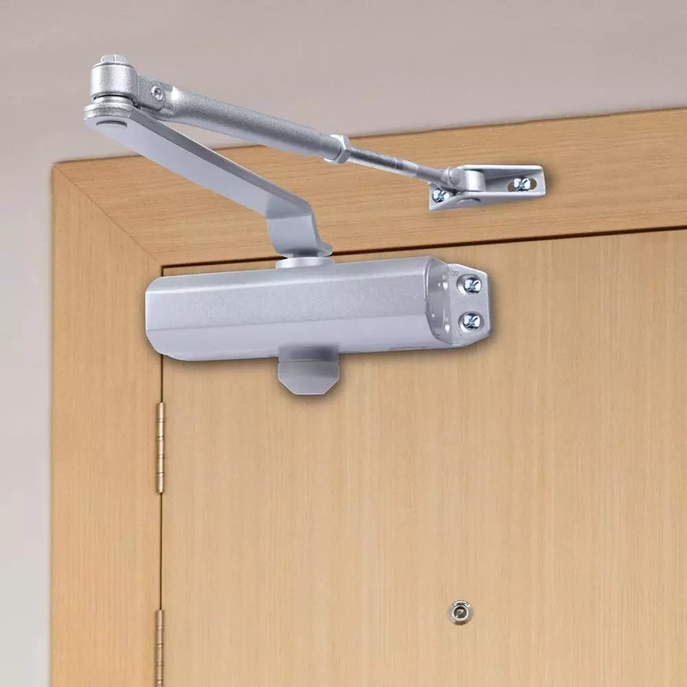 Godrej Hydraulic Door Closer Cerus Universal 1000 mm Silver, 5285