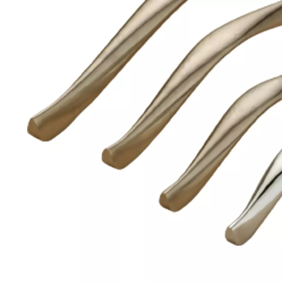 DECORE 333 224 mm Zinc Alloy SS Finish Cabinet Pull Handle