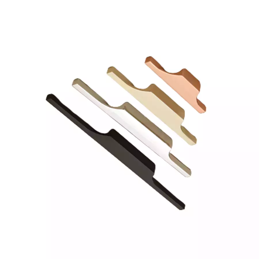 DECORE 1005 160 mm Aluminium Black Finish Cabinet Pull Handle