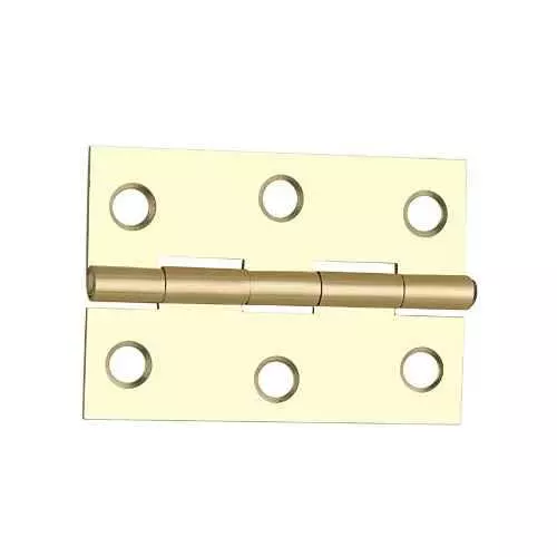 Screw Tight S170105EB-5 76.2 mm (3 Inch) Iron Butt Hinge (Pack of 5)