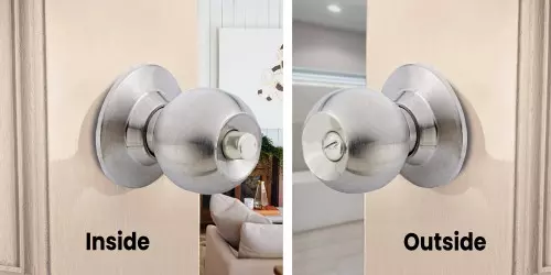 Hettich 60 mm Stainless Steel Antique Finish Door Knob 9228336