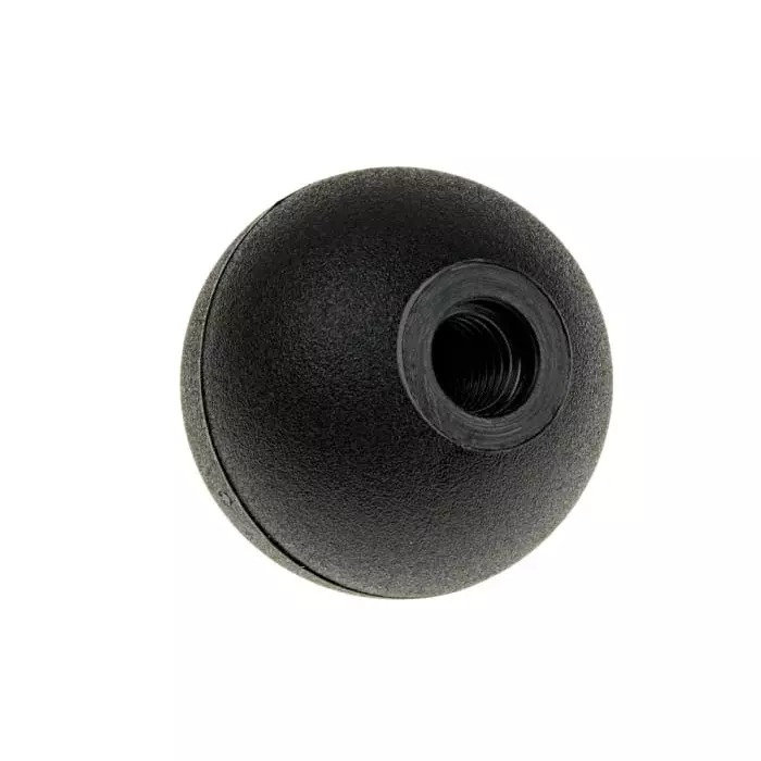 RS PRO Black Ball Clamping Knob M8 Threaded Hole, 7027800 (Bag of 10 Pcs)