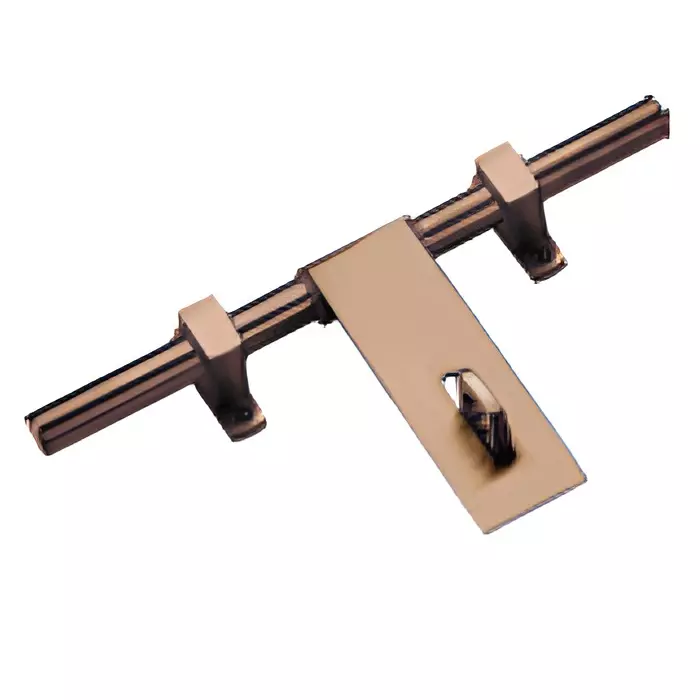 Quba 2 + 1 Door Aldrop 250 mm (10 inch) ABM Finish, AL-01-10