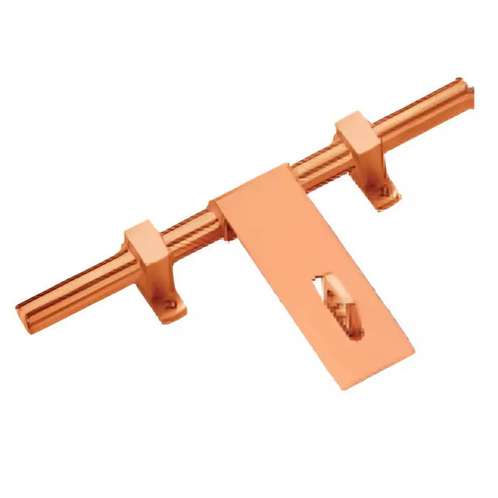 Quba 2 + 1 Door Aldrop 200 mm (8 inch) RGPVD Finish, AL-01-08