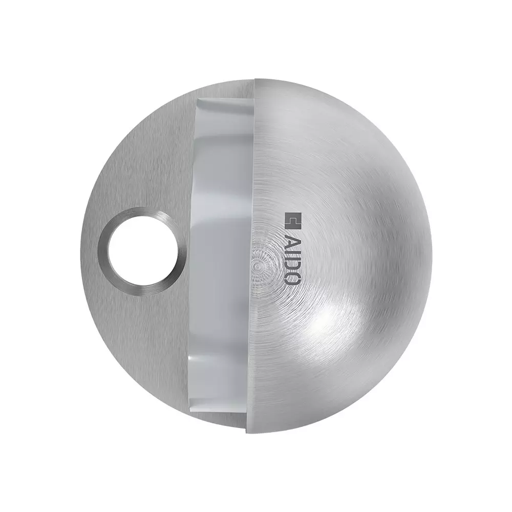 AIDO XL-C 3017A Satin Stainless Steel Finish Floor Mounted Door Stop Half Dome