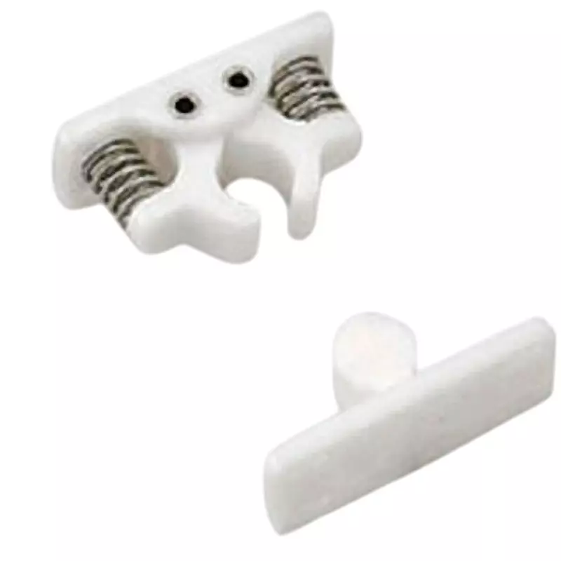 TAKIGEN Door Holder Polyacetal White, CP-854-1