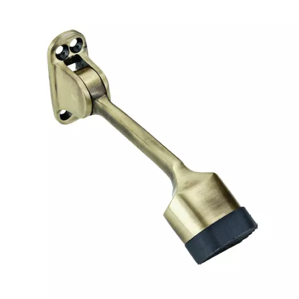 Quba Door Stopper Zinc ABM Finish, DS01