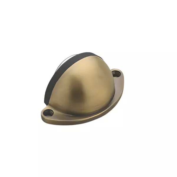 Altitude Door Stopper Standard Size Metal Body AB, Satin Finish for Sliding Doors, Wardrobes, Cabinets, 745