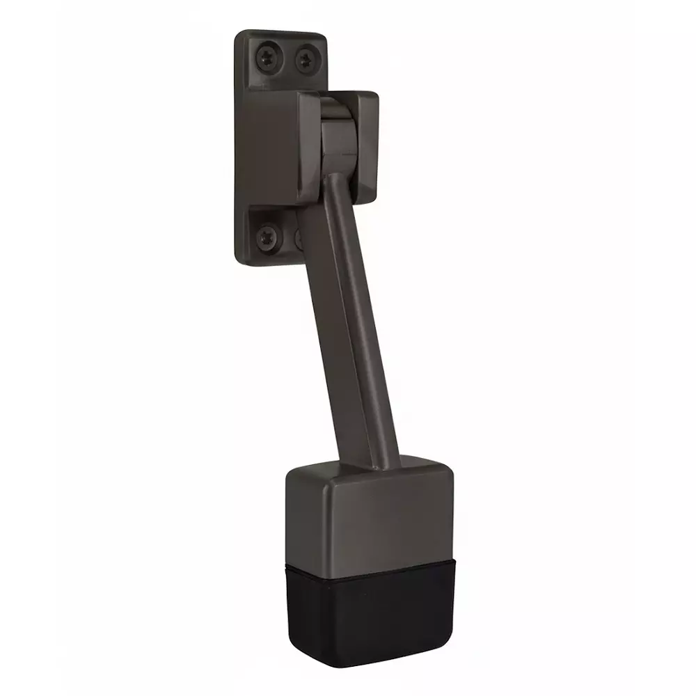 Harrison Door Stopper Zinc Die Casting Black Finish 110 mm Size, 0775