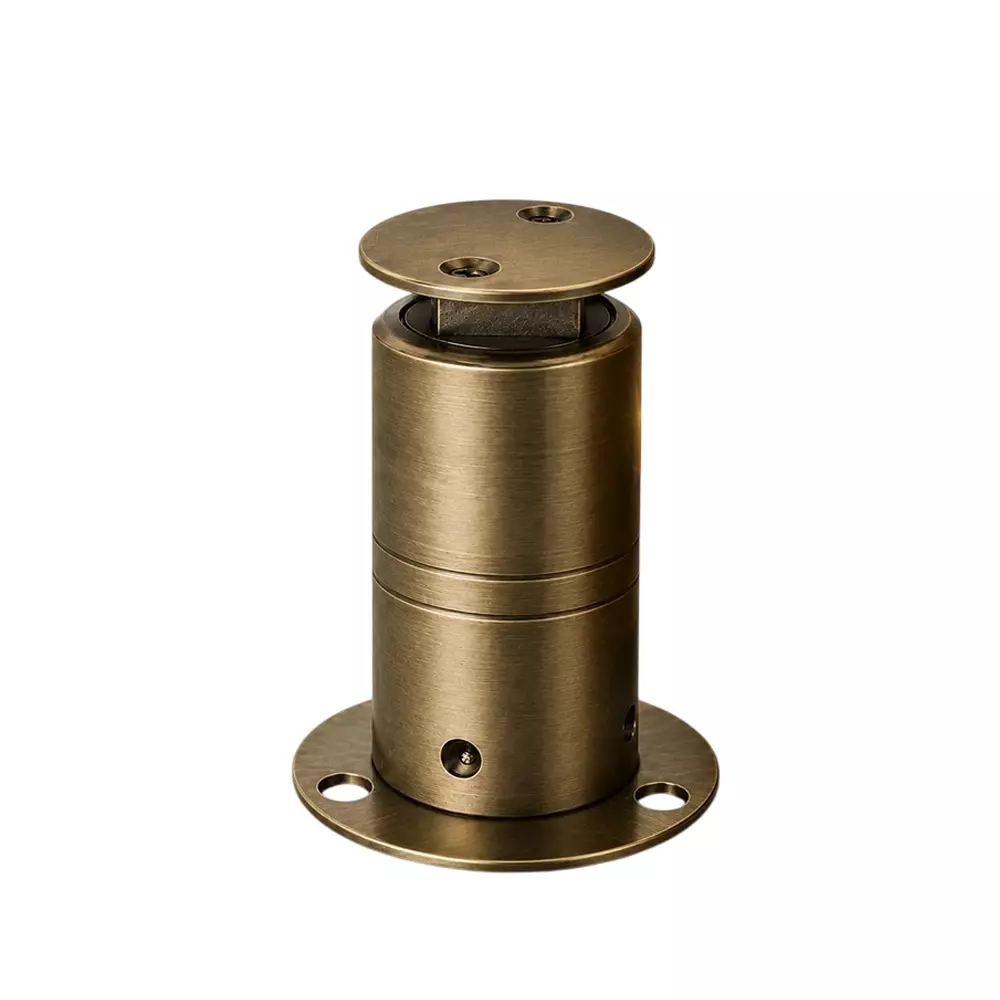 DM Locks 5 Inch (127 mm) Magnetic Door Buffer Stainless Steel Antique Finish, DB 3001
