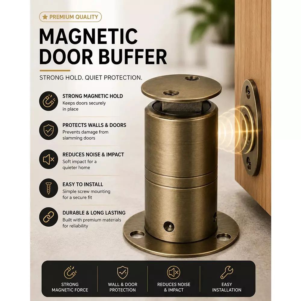 dm-locks-5-inch-magnetic-door-buffer-stainless-steel-db-3001--antique