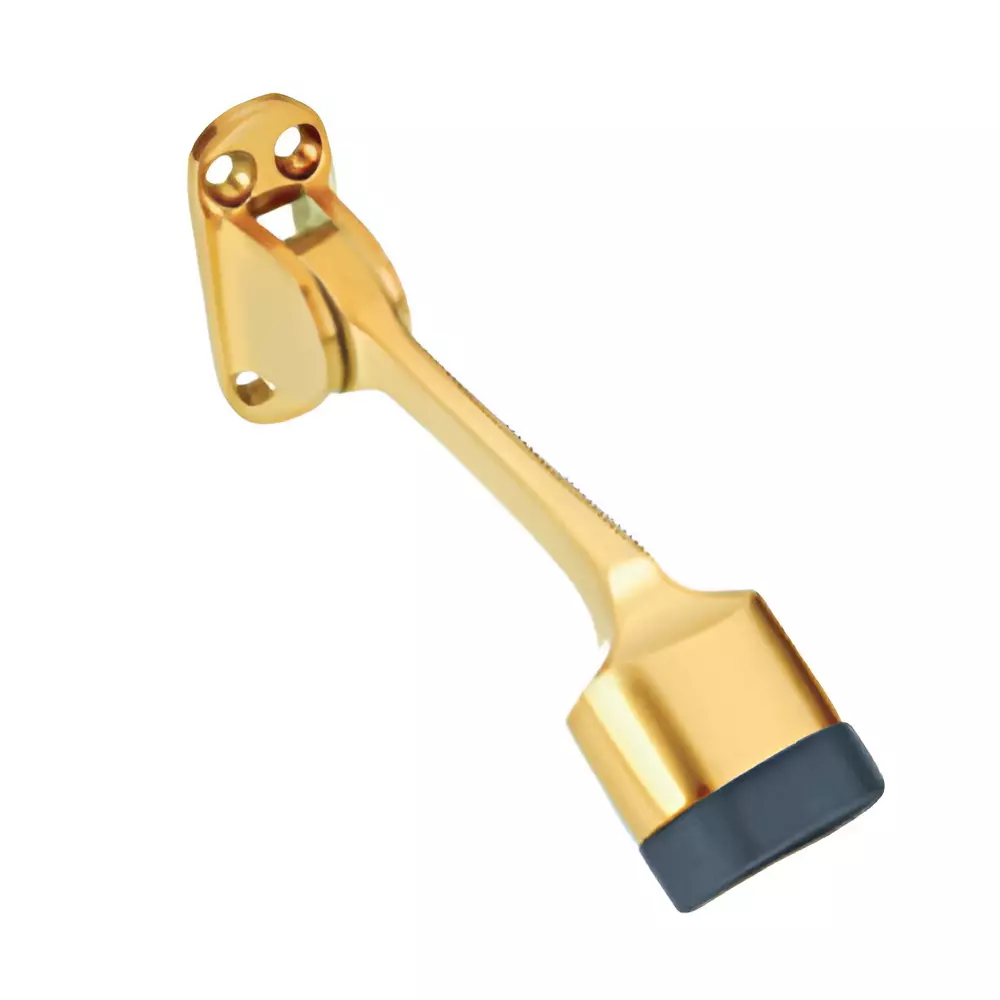 Quba Door Stopper Zinc GPVD Finish, DS01