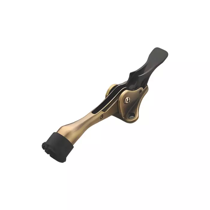 Altitude Door Stopper Standard Size Metal Body AB Finish for Sliding Doors, Wardrobes, Cabinets, 473