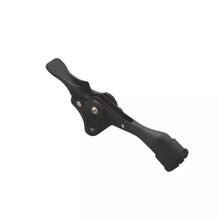 Altitude Door Stopper Standard Size Metal Body Black Finish for Sliding Doors, Wardrobes, Cabinets, 473