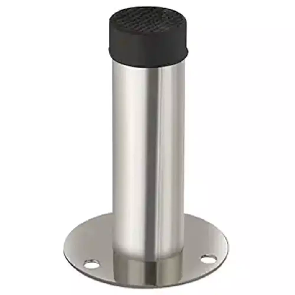 DM Locks 5 Inch (127 mm) Non-Magnetic Door Buffer Stainless Steel Silver Finish, DB 3002