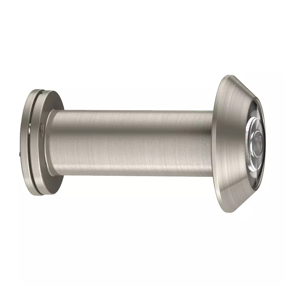 AIDO XL-C 3022A Satin Nickel Plate Finish Door Eye viewer with Flap
