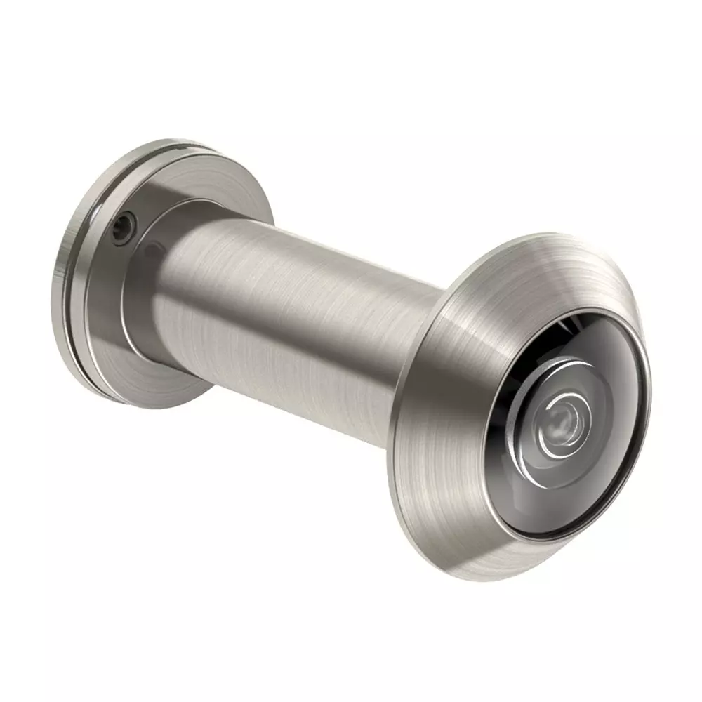 AIDO XL-C 3022A Satin Nickel Plate Finish Door Eye viewer with Flap