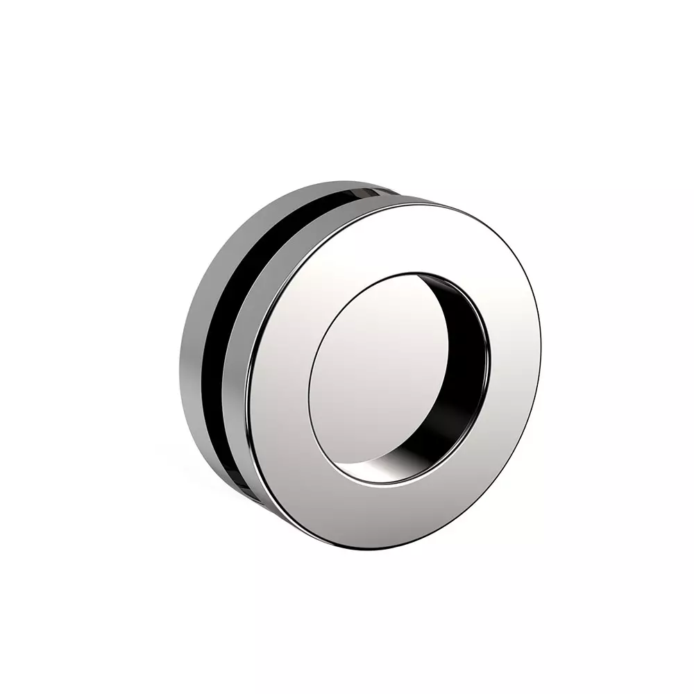 AIDO XL-C 7018 Satin Finish Circular Flush Pull Glass Accessory
