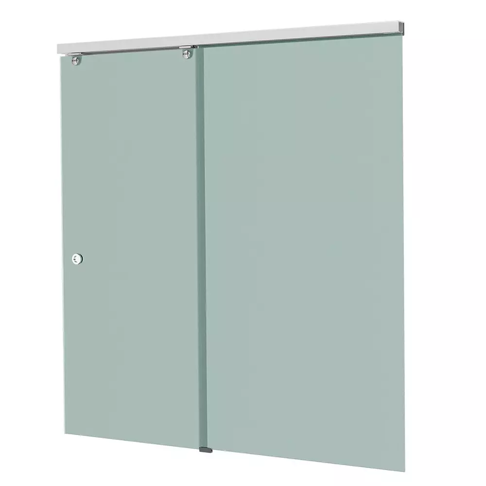 AIDO XL-C 7009 2M GLF80 Glass Sliding Door System With Fixed Panel - 2000 mm