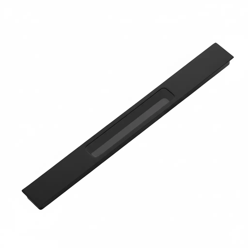 Altitude Sliding Handle Size 576 mm in Metal Body PVD Black Finish for Residential & Commercial Space, A-53