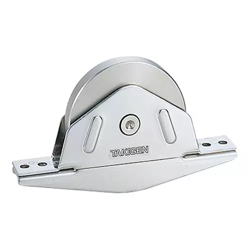 TAKIGEN Heavy Door Roller Stainless Steel Polished Finish 59 mm Height, K-1030-75