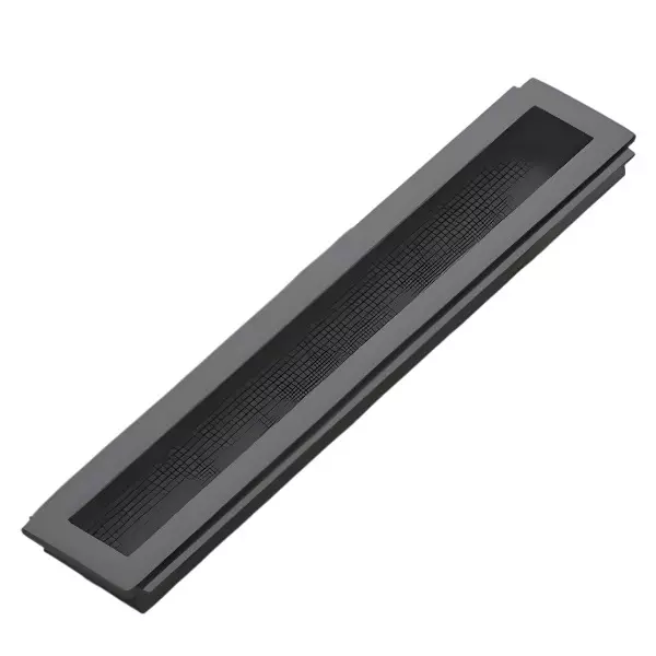 Altitude Sliding Handle Size 96 mm Metal Body Black Finish for Sliding Doors, Wardrobes, Cabinets, 150