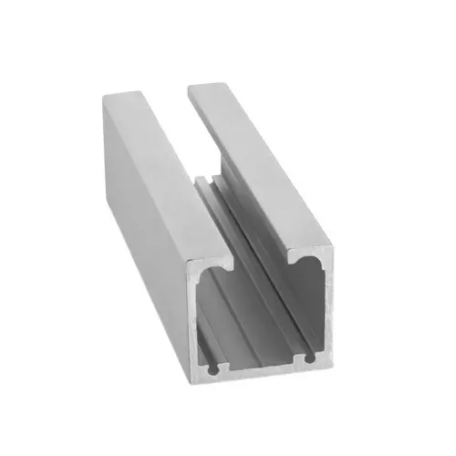 GEZE Top Channel Size 10 Feet (304.8 cm) in Silver Color Aluminium Body for Wooden and Metal Doors, 8115705