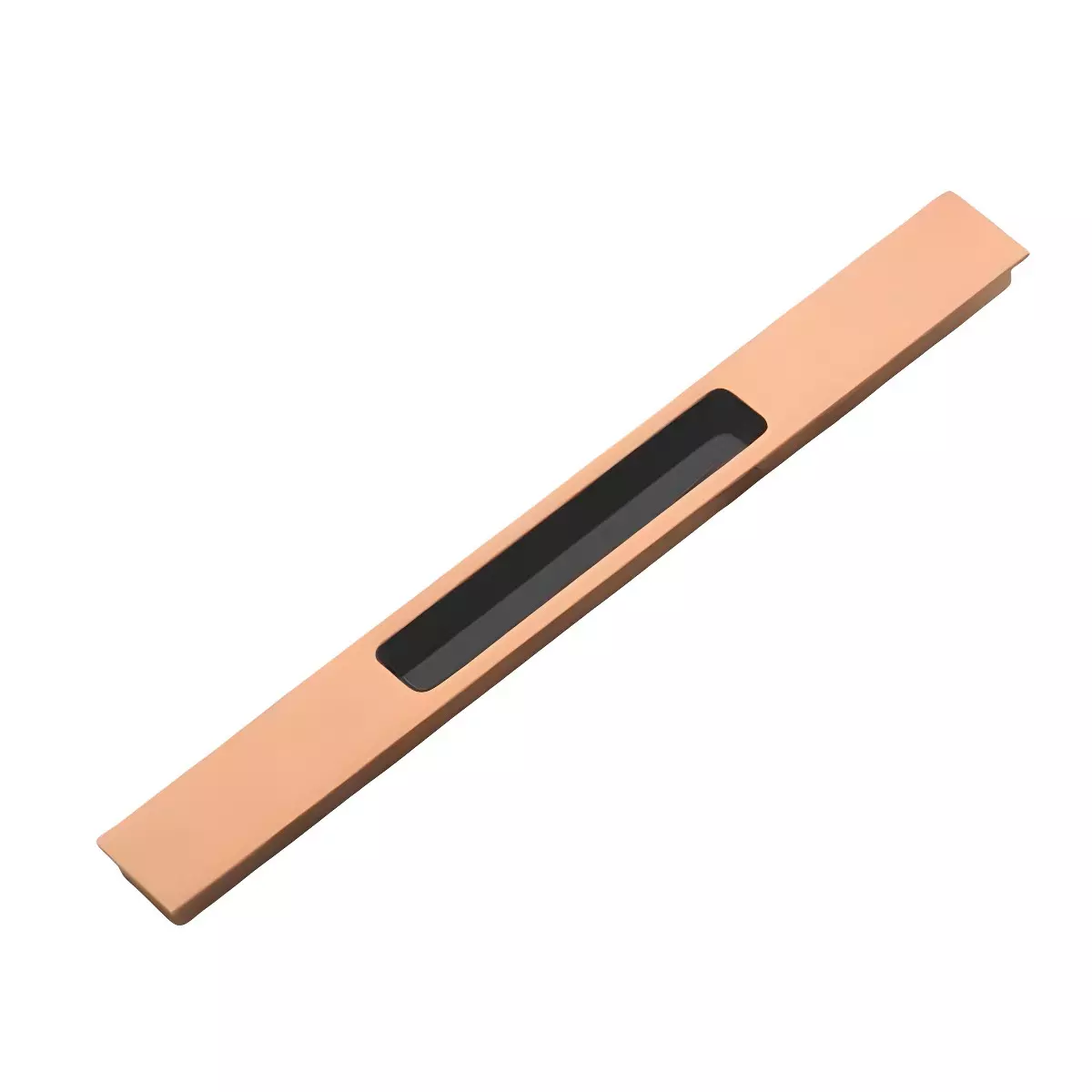 Altitude Sliding Handle Size 224 mm in Metal Body PVD R.Gold Finish for Residential & Commercial Space, A-53