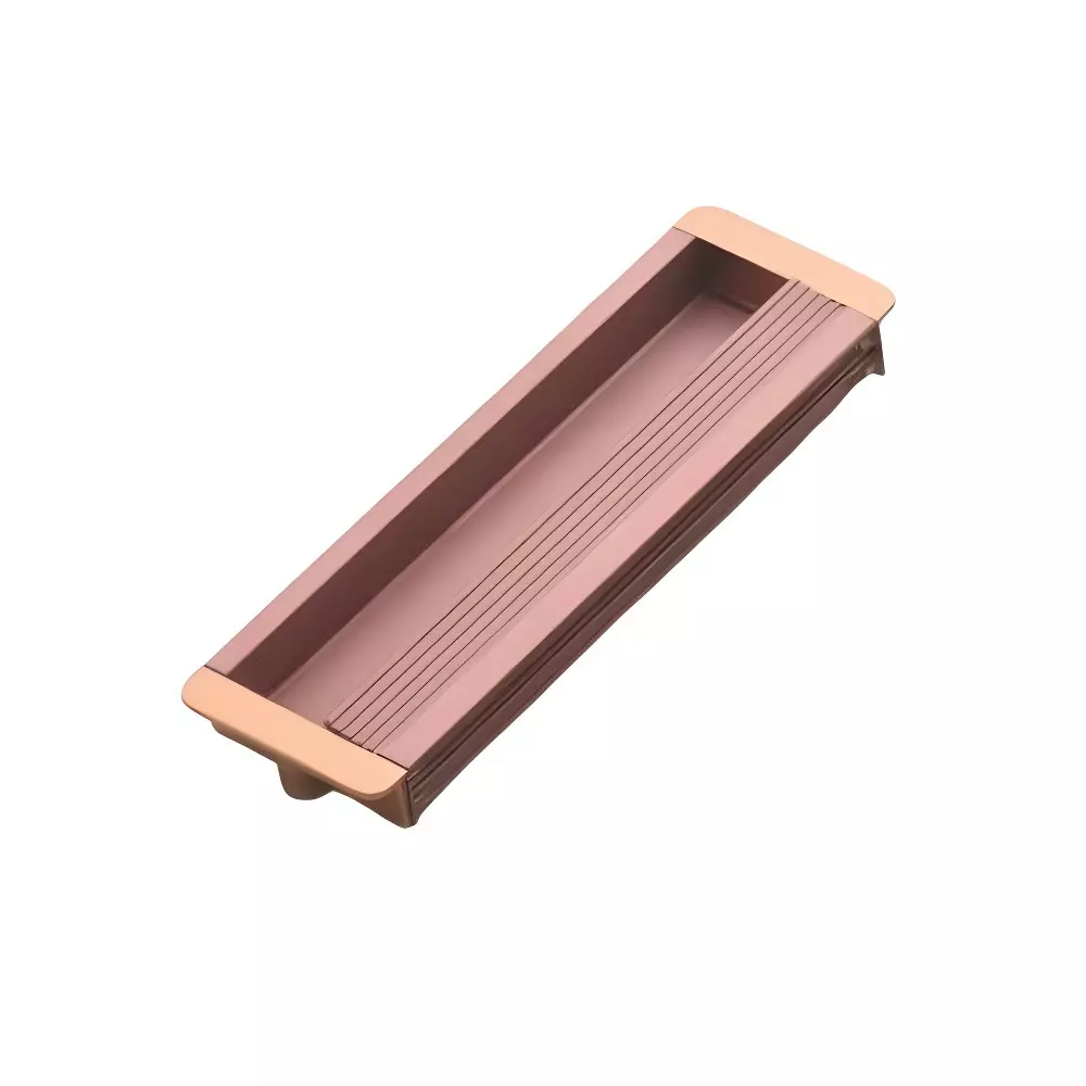 Altitude Sliding Handle Size 1200 mm in Metal Body R.Gold Finish for Residential & Commercial Space, 2009