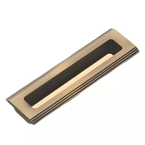 Altitude Sliding Handle Size 160 mm Metal Body PVD AB Finish for Sliding Doors, Wardrobes, Cabinets, 4015
