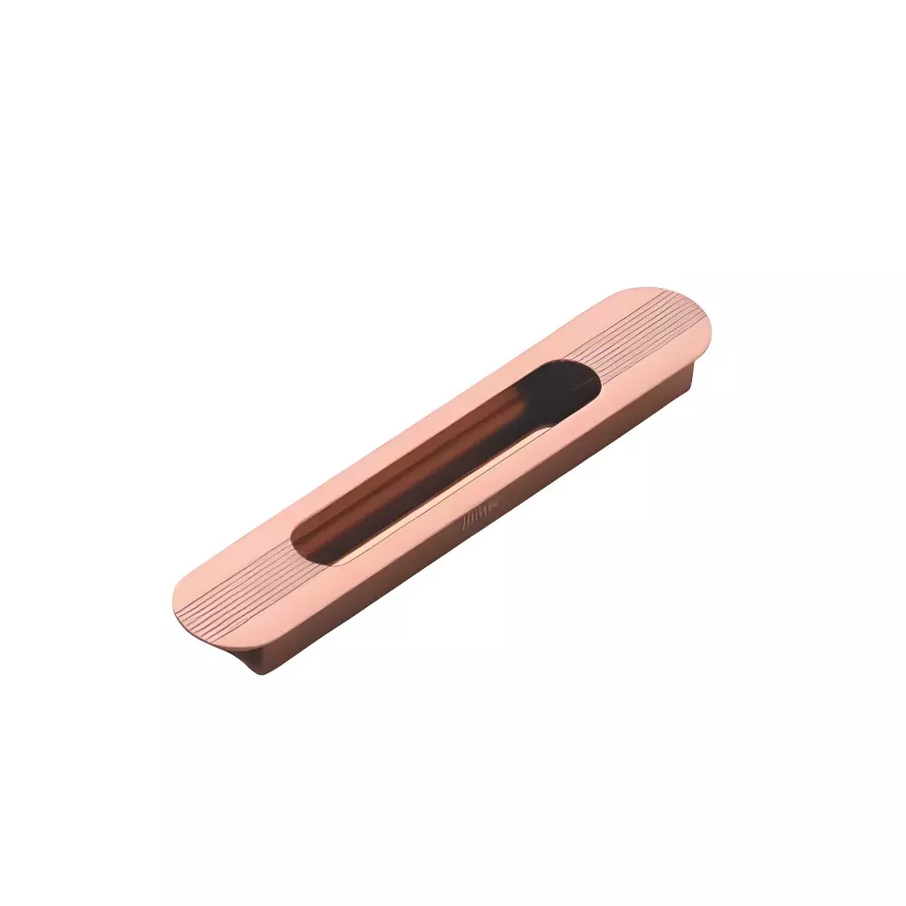 Altitude Sliding Handle Size 600 mm in Metal Body R.Gold Finish for Residential & Commercial Space, 2004
