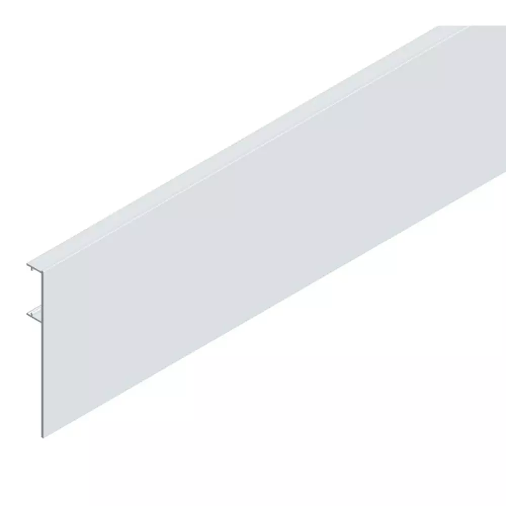 AIDO XL-C JS Pelmet Cover Aluminium Anodized 4 m 50/80/120 Kg Weight for Both Wall & Celing Fixing, XL-C 7232