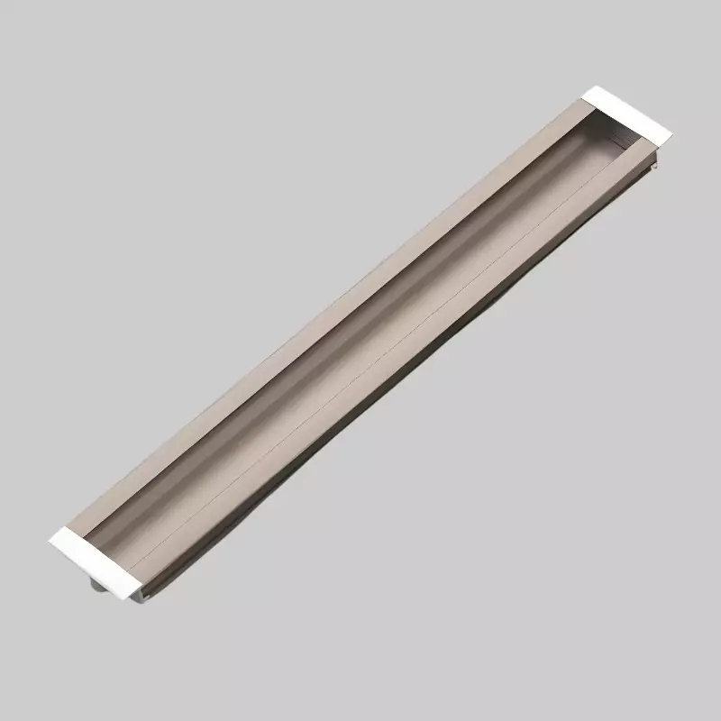 Altitude Sliding Handle Size 12 inch (304.8 mm) Metal Body CP/SS Finish for Door, Wardrobes, Cabinets, 515