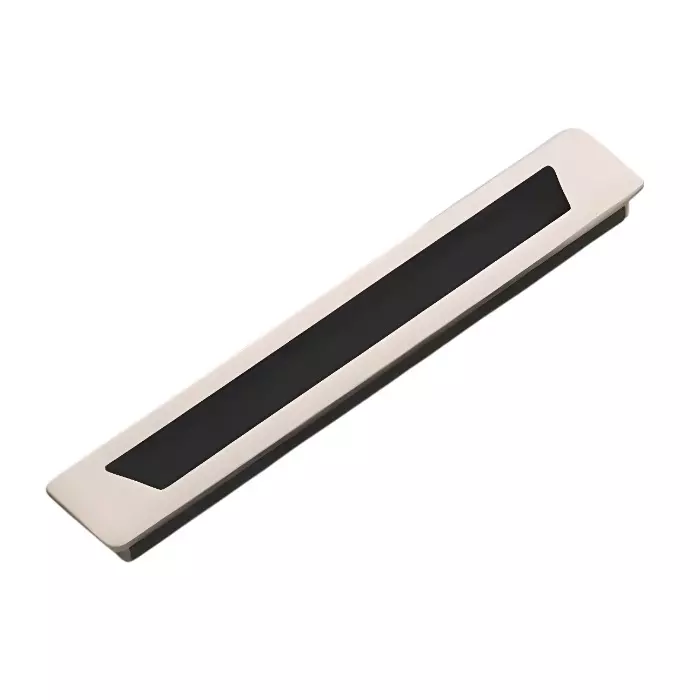 Altitude Sliding Handle Size 224 mm Metal Body Satin/Wenge Finish for Sliding Doors, Wardrobes, Cabinets, 641