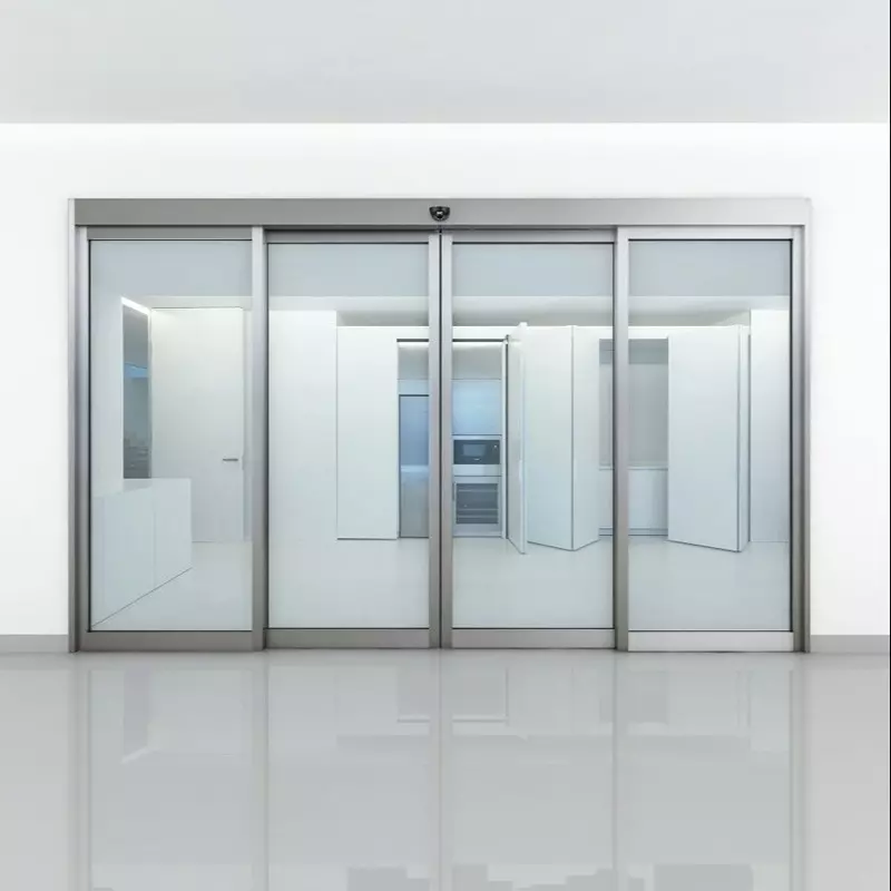 AIDO XL-C Automatic Single Sliding Entry Operator Silver Anodized Max. 1000 mm Door Opening, XL-C 4129