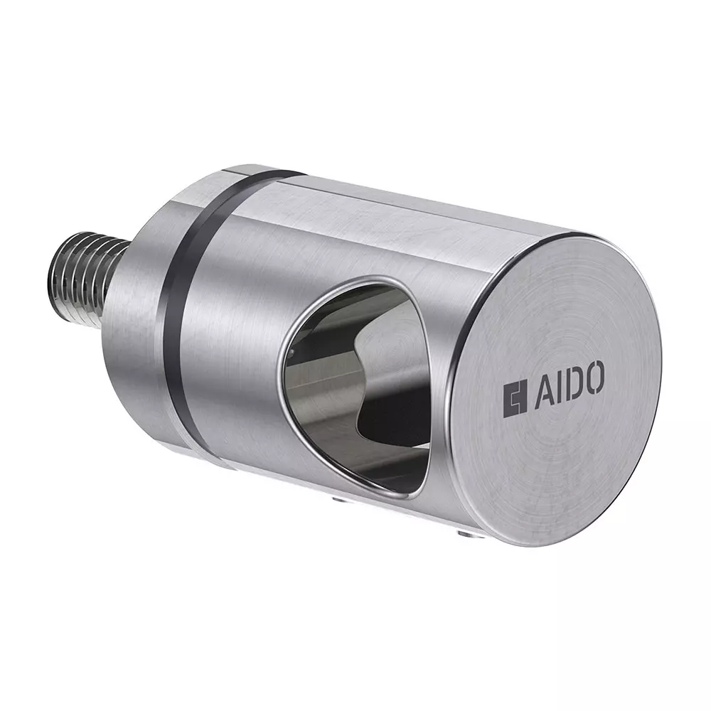 AIDO XL-C Offset Rod Holder SS Satin Modular Design, XL-C 9210