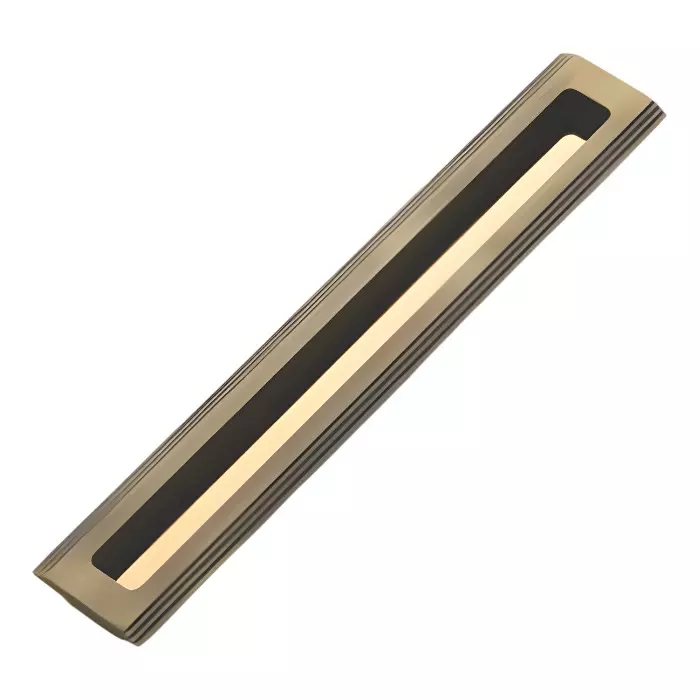 Altitude Sliding Handle Size 224 mm Metal Body PVD AB Finish for Sliding Doors, Wardrobes, Cabinets, 4015