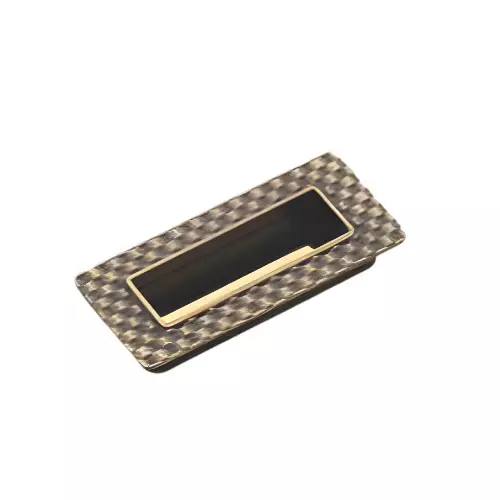 Altitude Sliding Handle Size 96 mm Metal Body AB Finish for Sliding Doors, Wardrobes, Cabinets, L-149