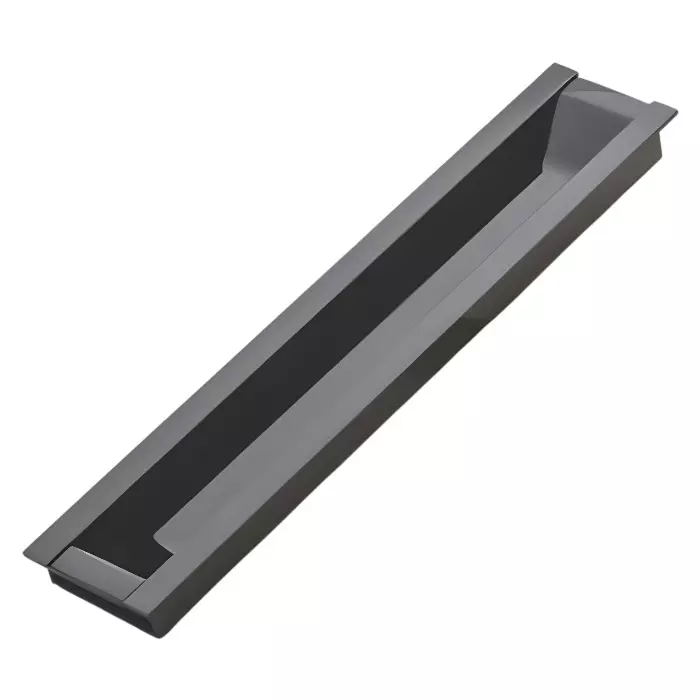 Altitude Sliding Handle Rocca Series Size 288 mm Metal Body Black/TT Finish for Sliding Doors, Wardrobes, Cabinets