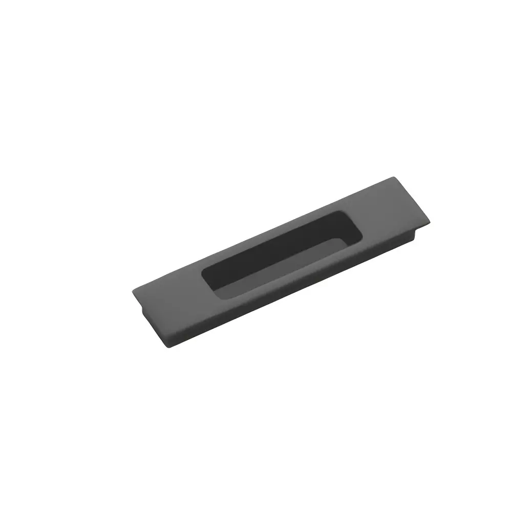 Altitude Sliding Handle Size 96 mm in Metal Body PVD Black Finish for Residential & Commercial Space, A-53