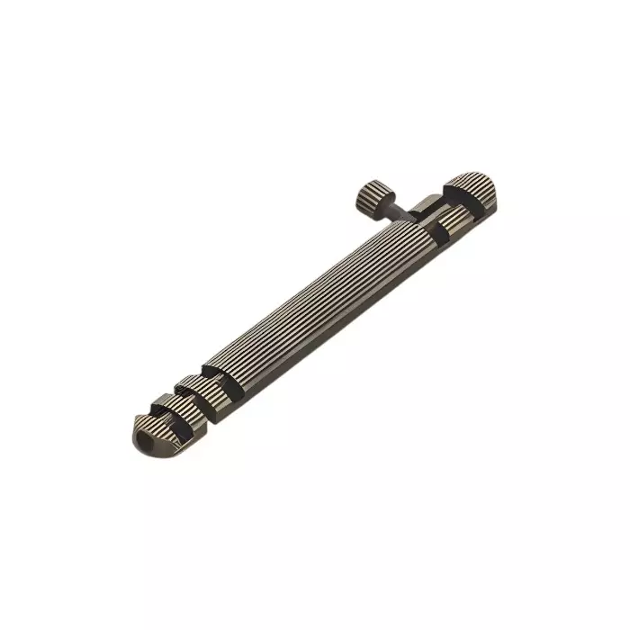 Altitude Tower Bolt Size 36 inch (914.4 mm) Metal Body AB Finish for Homes, Offices & Industrial Settings, RT-4 (Fluted)