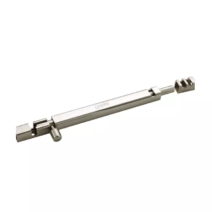 Quba Square Tower Bolt 250 mm (10 inch) SS Finish, QDA 010