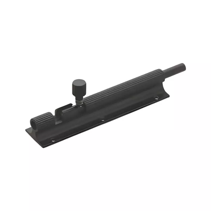 Altitude Tower Bolt Size 6 inch (152.4 mm) Metal Body Black Finish for Homes, Offices & Industrial Settings, RT-8