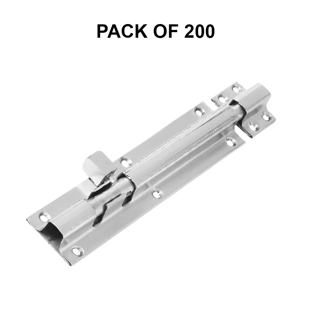 Cozi Gold Tower Bolt Two Tone Square 10 mm Rod Thickness & 150 mm (6 inch) Size (Pack of 200)