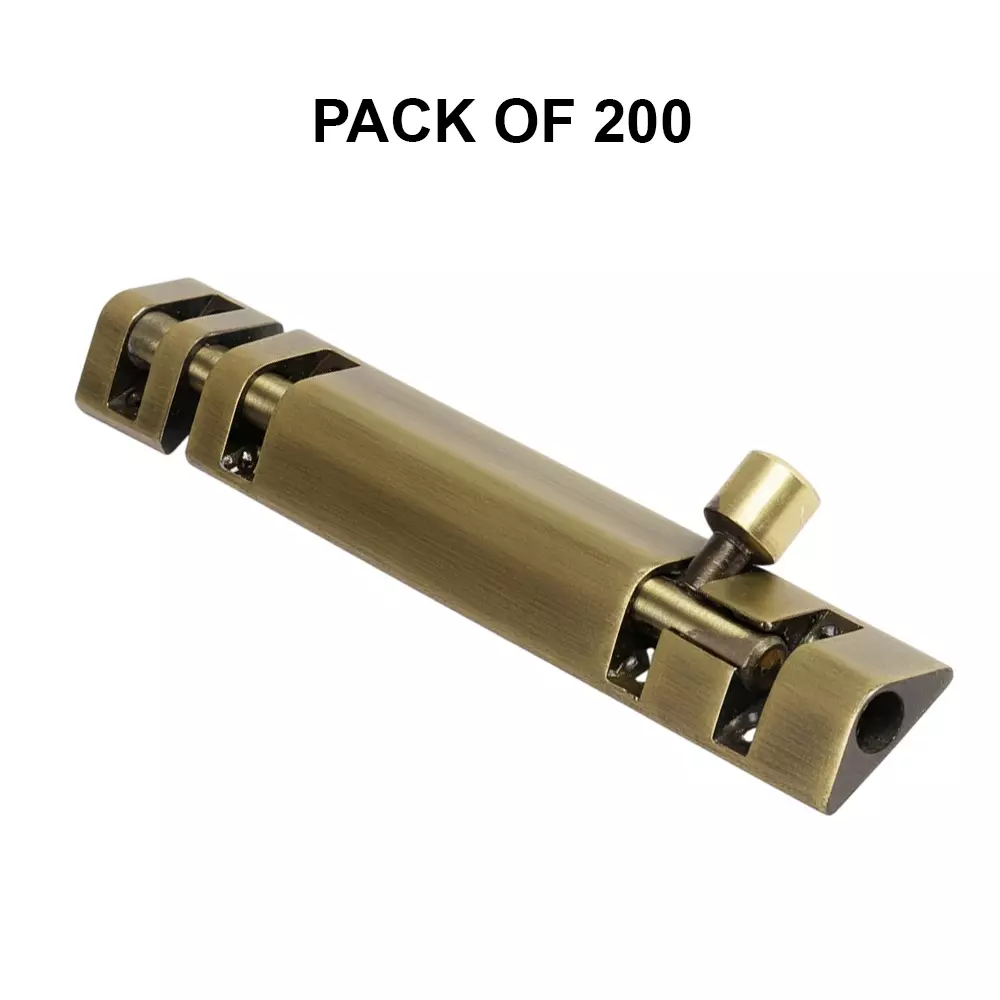 cozi-gold-aluminium-tower-bolt-pyramid-150-mm-6-inch-size-pack-of-200