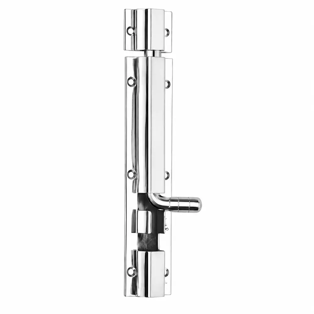 DM Locks 48 Inch (1219.2 mm) Aluminium & Stainless Steel Tower Bolt, TB 2005 - SS