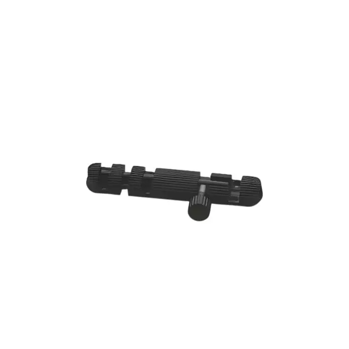 Altitude Tower Bolt Metal Body Antique Brass and Black Finish for Homes, Offices & Industrial Settings, RT-4 (Fluted)