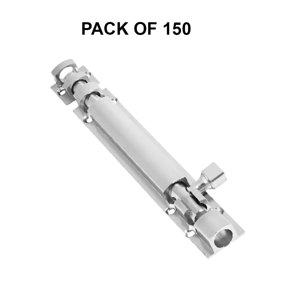 Cozi Gold Aluminium Tower Bolt Half Round 200 mm (8 inch) Size (Pack of 150)