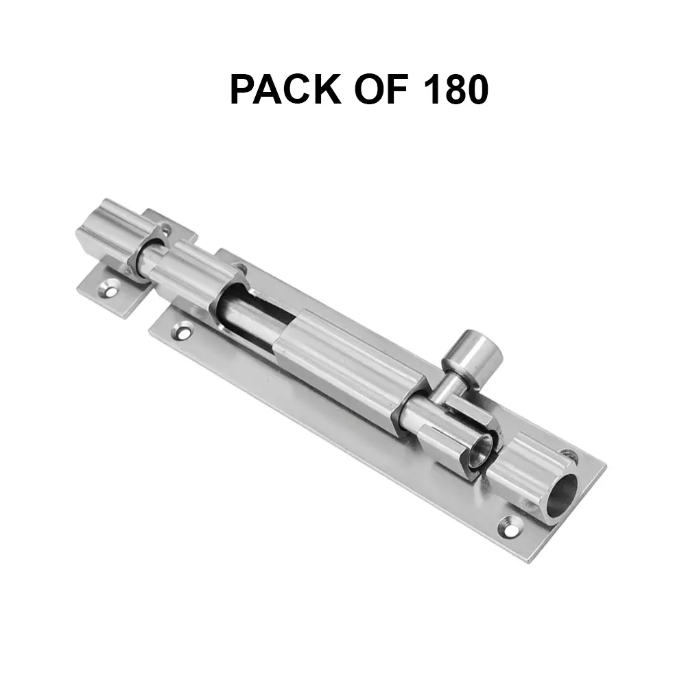 Cozi Gold Aluminium Tower Bolt Mickey 300 mm (12 inch) Size (Pack of 180)