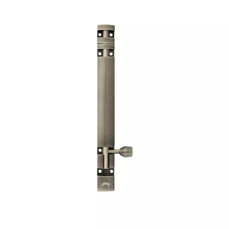 Godrej Tower Bolt Designer Aluminium 10x600 mm Antique Brass, 2726